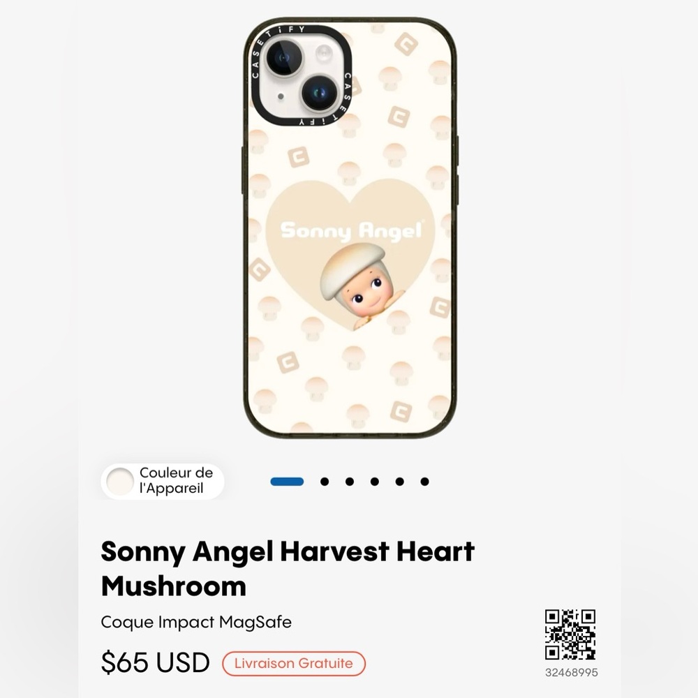 Sonny angel Casetify case I phone 14
